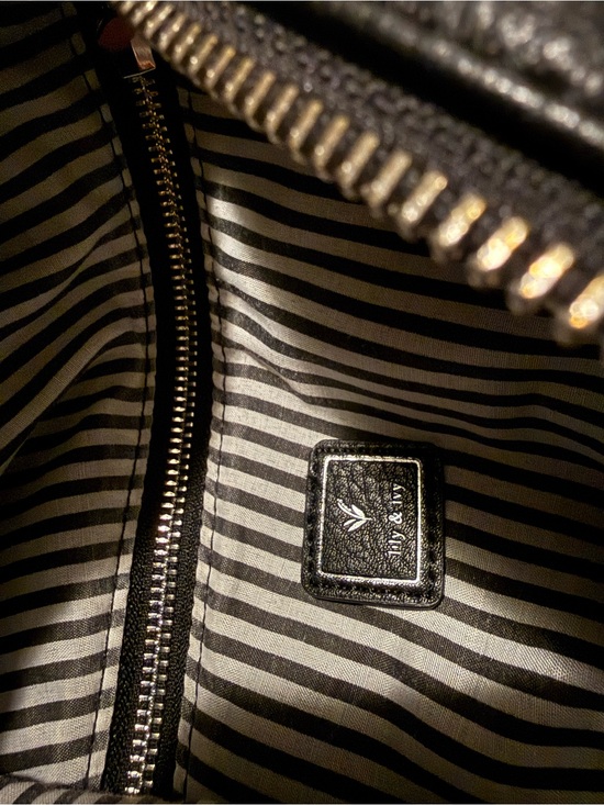 Rebecca Minkoff Julian backpack black pebbled leather w/ silver-toned hardware main image 4